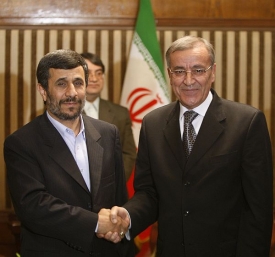 Íránský prezident Ahmadínežád na vlastní odzbrojovací konferenci.